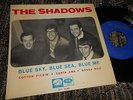 THE SHADOWS Blue sky blue sea blue me EP +3 45 1966 La Voz EPL 14.258 SPAIN EX