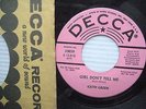 KEITH GREEN Girl Don't Tell Me BRIAN WILSON GARY USHER Pink Label Promo 45 e43