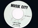 ORIG US Musik City KEN BOOTHE I am a fool DELROY WILSON Riding for a fall LISTEN