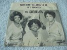 SUPREMES-My Heart Belongs To Me-/45 & PICTURE SLEEVE/MOTOWN LB/NICE