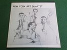 New York art quartet LP Same USA 1965 ESP press