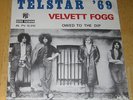 **Velvet Fogg - Telstar '69 - Non LP UK Hammond/Psych instros French PS/45