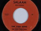70s Soul 45 NEW CREATION Fish Song SALAAM HEAR