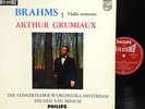 ED1 835008 AY PHILIPS HIFI STEREO GRUMIAUX BRAHMS VAN BEINUM NM