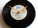 Michael Jackson Vinyl Record CLOCK 