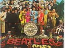 Beatles/Sgt Pepper.UK Parlophone PCS 7027 Stereo 2 Box Label LP + Cut Outs EXC.