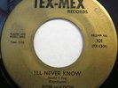 Group Teen 45 RON & DON I'll Never Know & Best Girl Friend TEX-MEX 101 doo wop