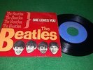 BEATLES EP PS She Loves You PORTUGAL LMEP 1162 RARE Portuguese UNIQUE cover 7/45