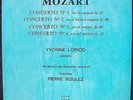 Vega - Mozart - Piano Concertos - Yvonne Loriod / Boulez - 2 LP - NM