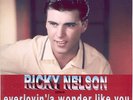 RICKY NELSON ORIGINAL UK SINGLE EVERLOVIN' IN NEW COVER