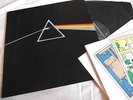 PINK FLOYD   DARK SIDE OF THE MOON ** 1973 HARVEST LP w/ POSTERS & STICKERS