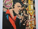 ELVIS PRESLEY - ELVIS'S 40 GREATEST DOUBLE LP PINK VINYL 1978 12 RCA UK EX/EX