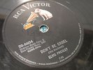 RECORD 78 rpm ELVIS PRESLEY HOUND DOG / DON'T BE CRUEL ROCKABILLY  VINTAGE