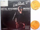LOU REED Rare QUADRAPHONIC 1978 RCA experimental noise 2LP Metal Machine Music