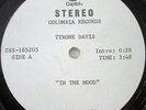 RaRe Blues Soul R&B ACETATE TYRONE DAVIS In The Mood 10