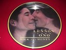 JOHN LENNON Milk And Honey UK ORG Picture Disc LP Yoko Ono  1984