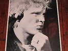 BILLY IDOL Generation X Face RARE 1970’s VINTAGE B/W PUNK POSTER