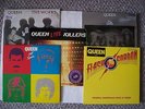 HUGE LOT QUEEN (5) US orig ALL PROMO LP's for 1 BID  inc. 3 WLP + POSTER