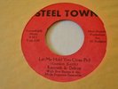 Funk Soul 45 KENNETH & DELROY let me hold you close STEEL TOWN listen