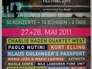 ELBJAZZ - 2011 - Konzertplakat - Charlie Haden - Paolo Nutini - Doldinger - Hamb