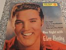 ELVIS PRESLEY EP ONE NIGHT WITH ELVIS RCA EPA 9644 RECORD & ORIGINAL COVER