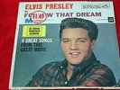 ELVIS PRESLEY FOLLOW THAT DREAM EXTENDED PLAY EPA-4368 RCA 45 RECORD & COVER