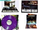WALKING DEAD ORIGINAL SOUNDTRACK LP - SEALED W/POSTER- VIOLET COLOR WAX-1-IN-400