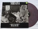 NIRVANA (Kurt Cobain) Bleach SUB POP LP RARE USA ORIGINAL PURPLE MARBLED VINYL
