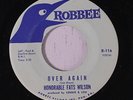 HONORABLE FATS WILSON: Over Again 45 Vocal Groups