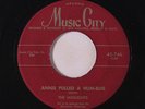 MIDNIGHTS: Annie Pulled A Hum-bug / Hear My Plea 45 rare Vocal Groups