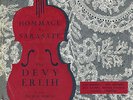 Ducretet-Thomson 250C037 - Hommage a Sarasate - Devy ERLIH - Maurice BUREAU
