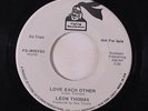 LEON THOMAS: Love Each Other / Let's Go Down To Lucy's 45 (dj, sm wol, almost M