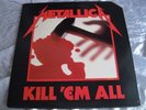 Original Metal LP : Metallica   Kill Em All   Hit The Lights   Mega Force  069