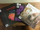 Black Sabbath / Paranoid / Master of Reality HMV 500 coloured vinyl records x 3