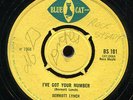 Dermott Lynch - I've Got Your Number / Hot Shot UK Blue Cat 7