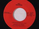 CHOCOLATE SYRUP: The Goodness Of Love / Stop Your Cryin' 45 (1st label) rare So