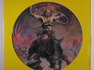 MOLLY HATCHET: Beatin' The Odds LP (promo-only pic disc, custom die-cut cover,