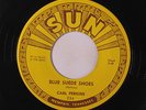 CARL PERKINS: Blue Suede Shoes / Honey, Don't 45 Rockabilly