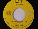 ROBERT EVANS & GROUP: The Ingredients Of Love / Part 2 45 (few tiny label tears
