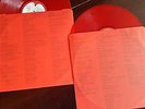 the beatles red album 12 inch LP on red vinyl