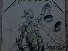 METALLICA 1988 DOUBLE LP AND JUSTICE FOR ALL ORIGINAL ELEKTRA 60812-1 VG++ VINYL