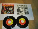 BEACH BOYS BARBARA ANN GOOD VIBRATIONS 45 PICTURE SLEEVES