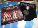 MANOWAR ?– INTO GLORY RIDE MUSIC FOR NATIONS UK RARE 2ND LP MFN 6 (1983)