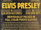ELVIS PRESLEY-VINYL-BOX-15 GOLDEN RECORDS-30 GOLDEN HITS- LIMTD.COLLECTORS-SEALE