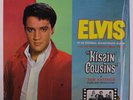 ELVIS PRESLEY: Kissin' Cousins LP (70s tan label, cover in shrink sealed until