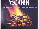 JOHN LEE HOOKER: Burnin' LP (corner wear, some foxing/wobc) rare Blues & R&B