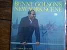BENNY GOLSON AUTOGRAPHED-NEW YORK SCENE/DEEP GROOVE-DISC MINT/COVER VG++