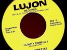 THE VIBRETTES. HUMPTY DUMP pt.1 / pt.2. ORIGINAL 45. LUJON 101.FUNK. HEAR EX