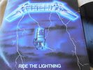 Metallica Ride the Lightning LP Vinyl 1984