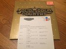 SOLID GOLD COUNTRY 5 LP SET RADIO SHOW FEBRUARY 20, 1989 PROGRAM